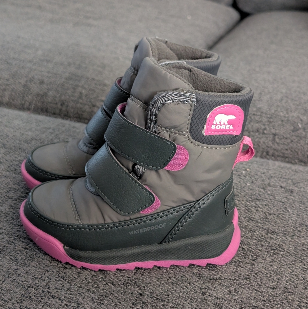 SOREL Whitney II Strap Boot - Kids' - Picture 3 of 8